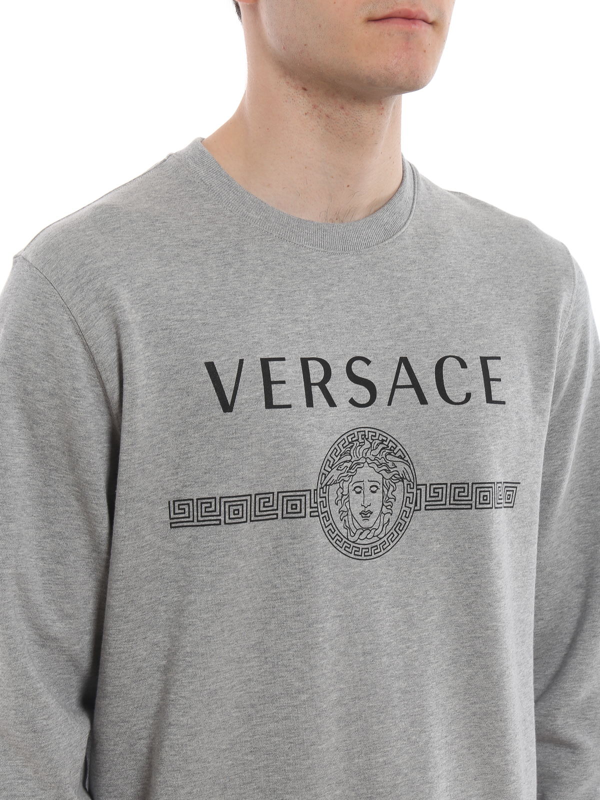 grey versace sweatshirt