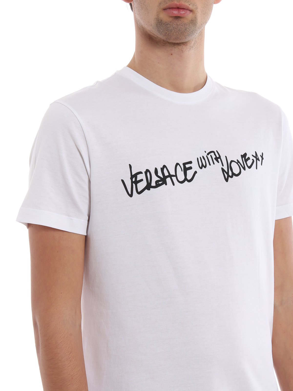 versace white t shirt