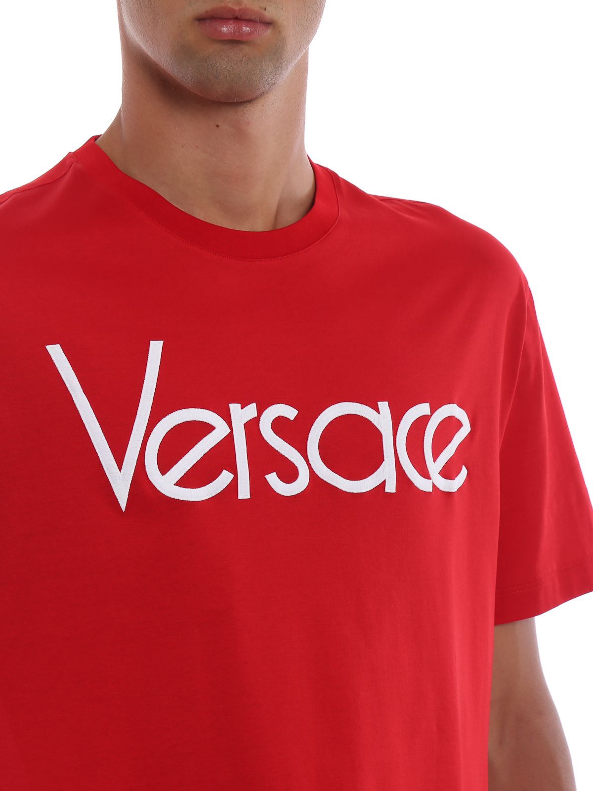 versace t shirt red