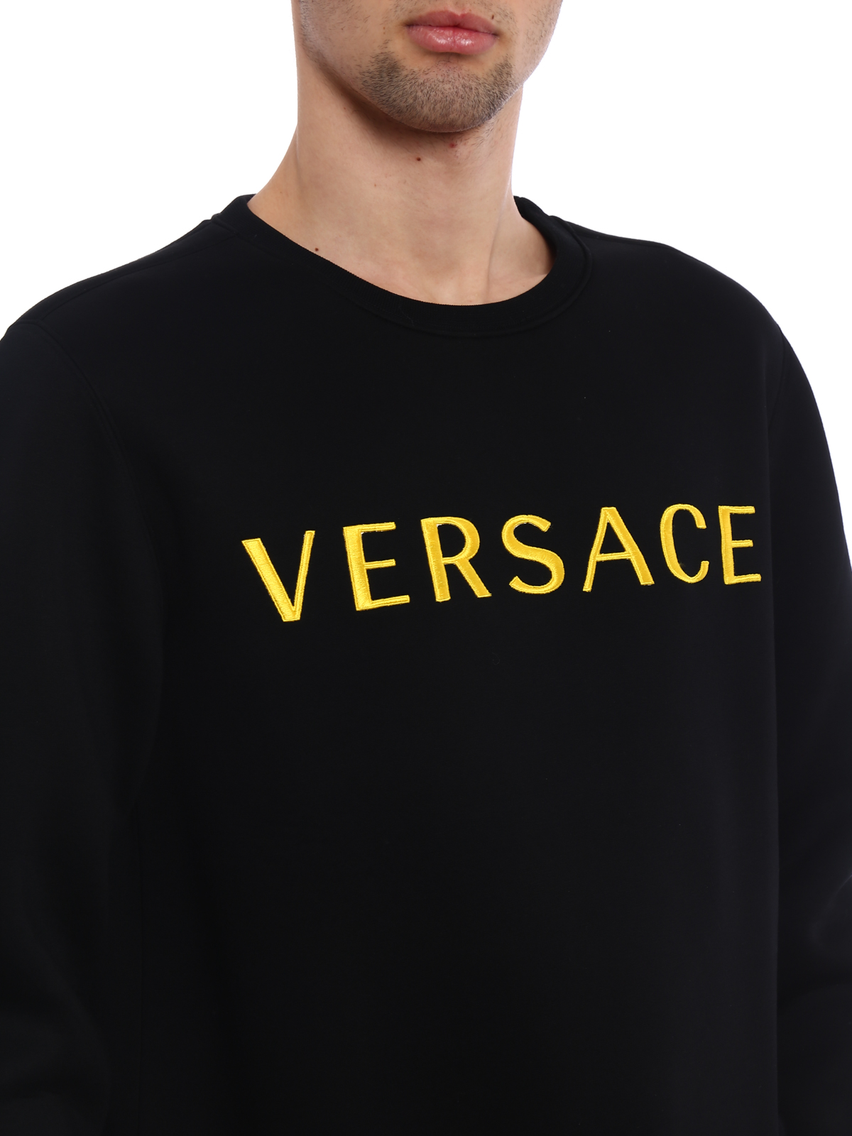 versace sweatshirt yellow