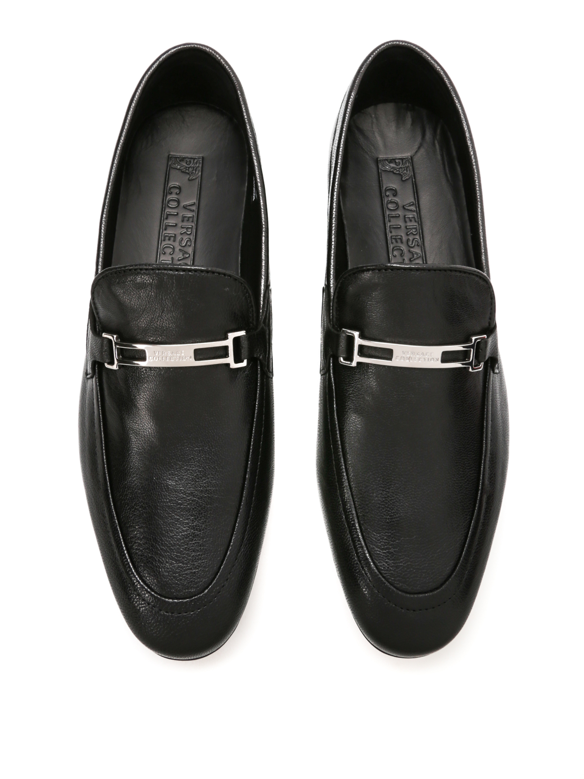 Loafers & Slippers Versace Collection - Leather loafers ...