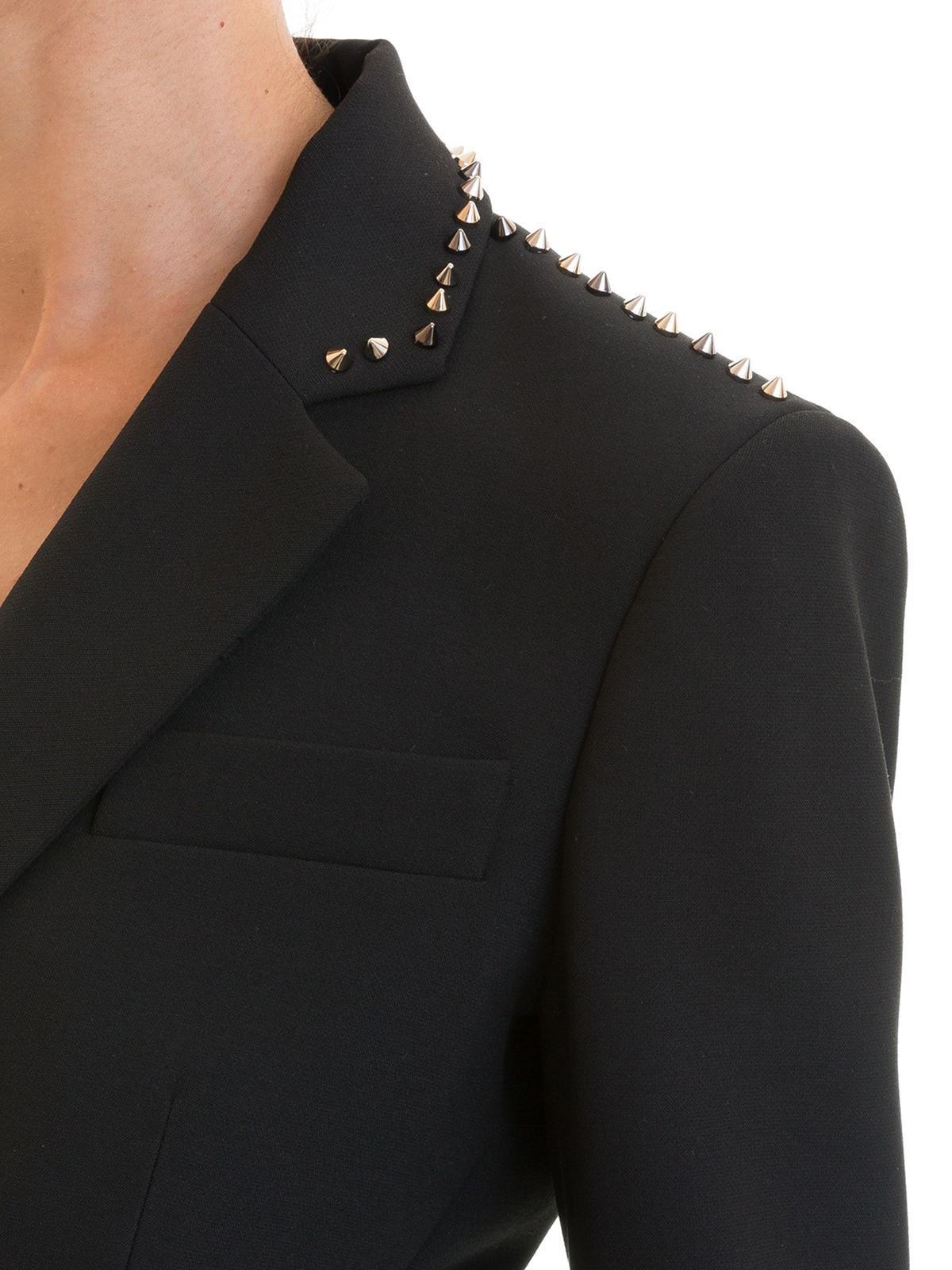 Versace Collection - Elegante blazer nero con borchie - giacche blazer -  G35688G600556G1008