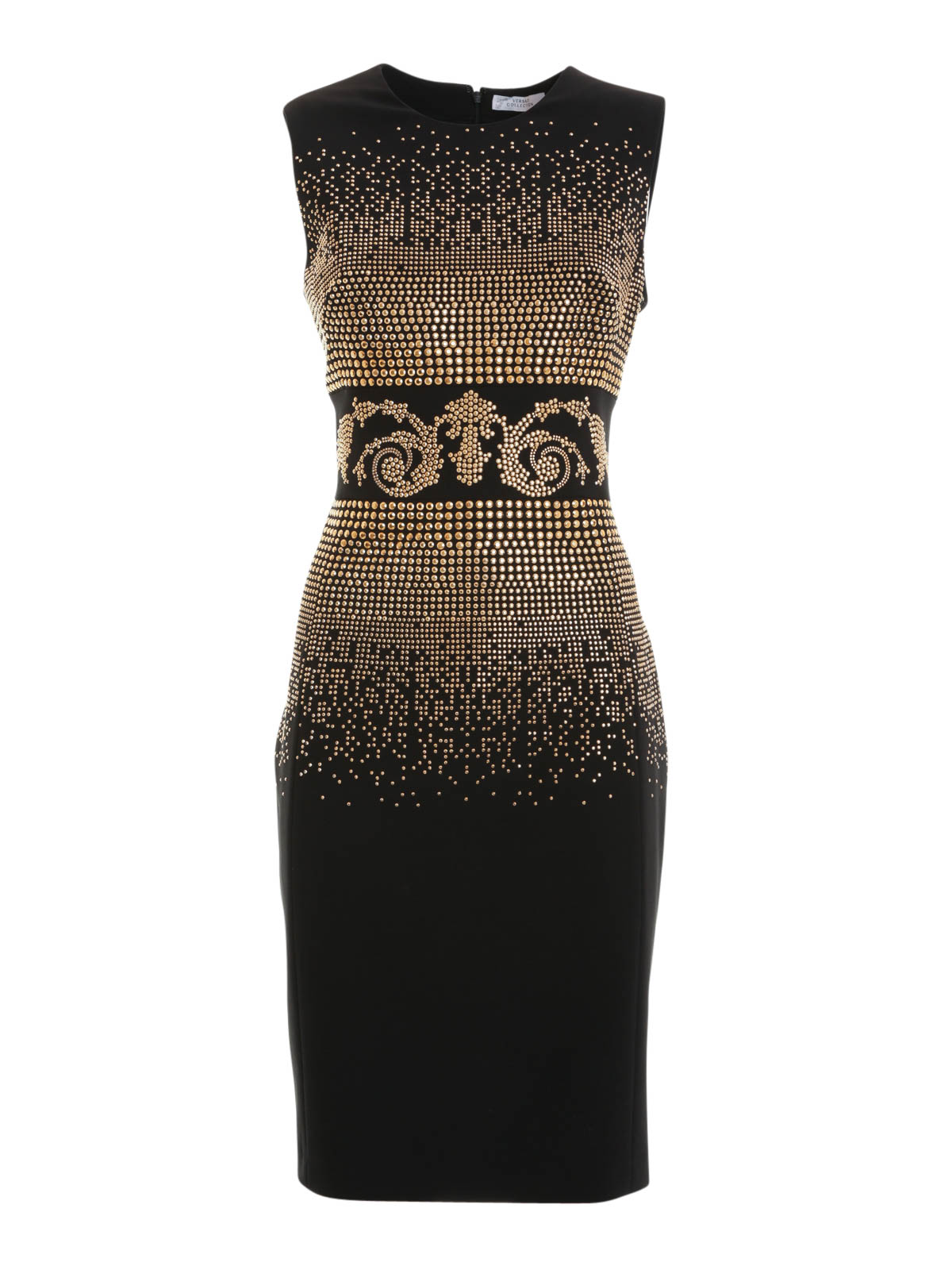 Cocktail dresses Versace Collection - Studded sheath dress ...