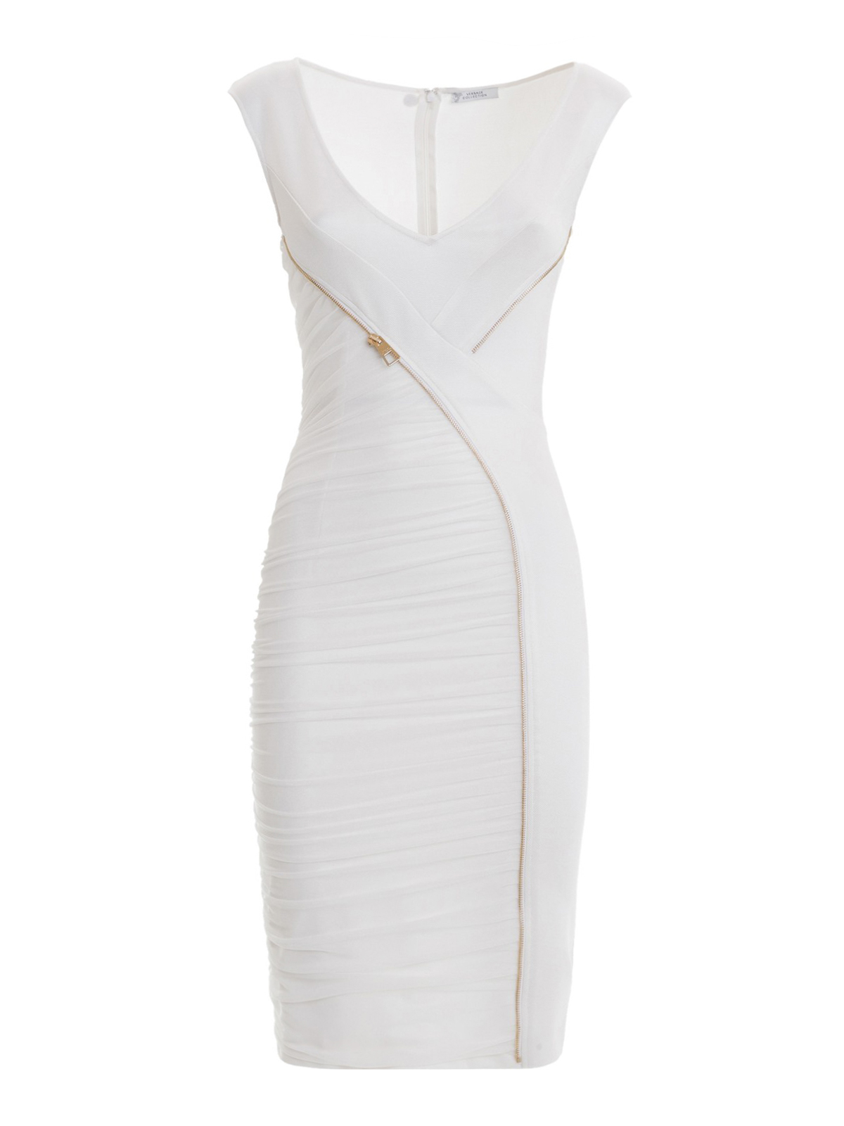 Establecer Óxido Brote Vestidos de cóctel Versace Collection - Vestido De Cóctel - Blanco -  G35540G603158G1001