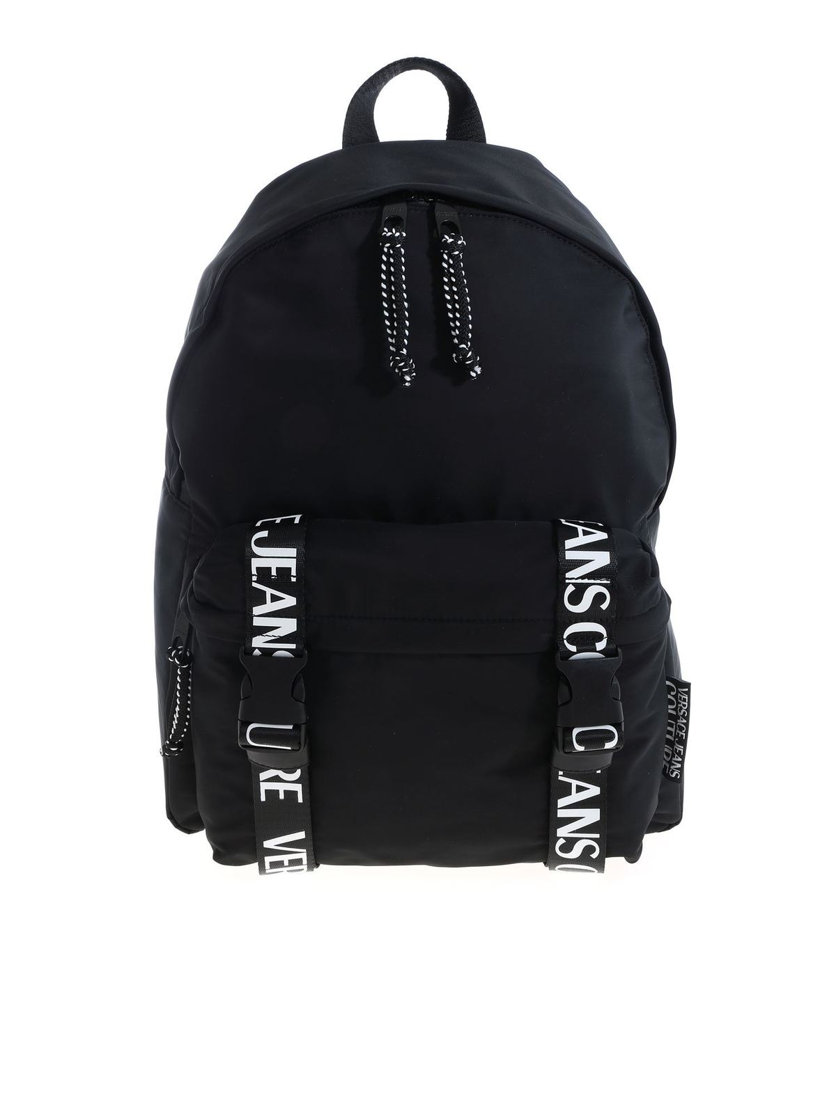 VERSACE JEANS COUTURE LOGO NYLON BACKPACK