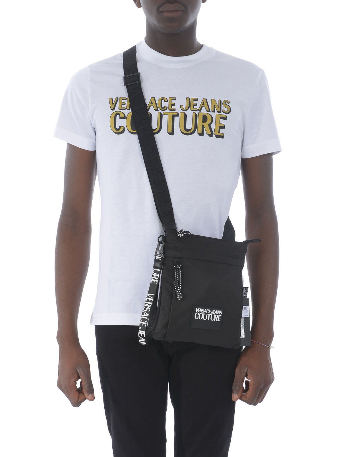 versace jeans messenger bag
