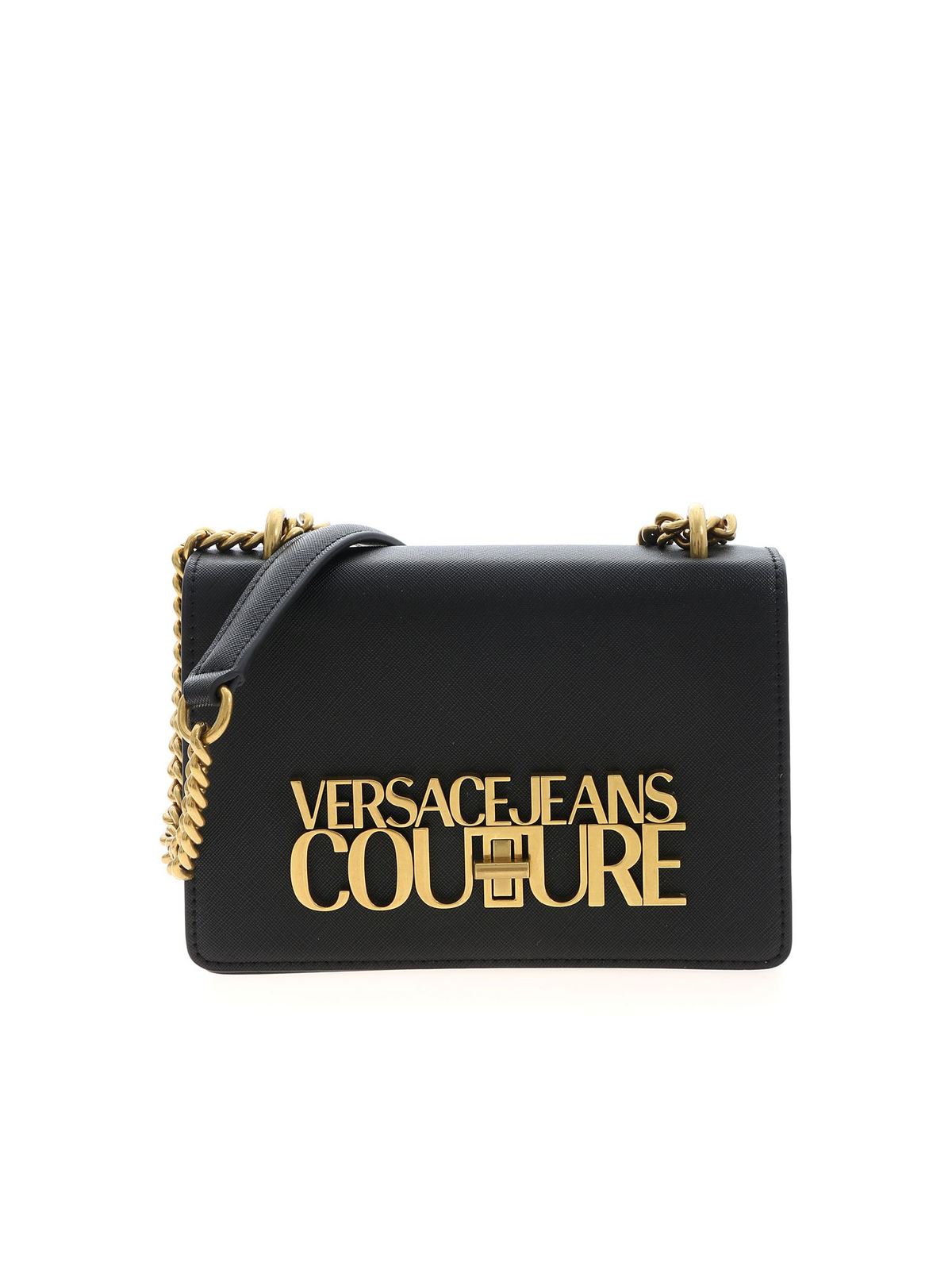Versace Jeans Couture SAFFIANO LOCK CROSSBODY - Across body bag