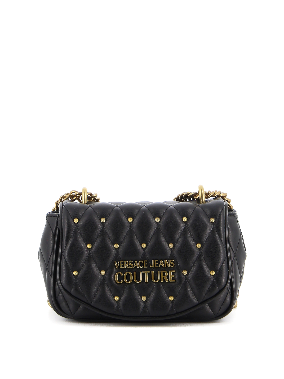 versace jeans couture studded purse