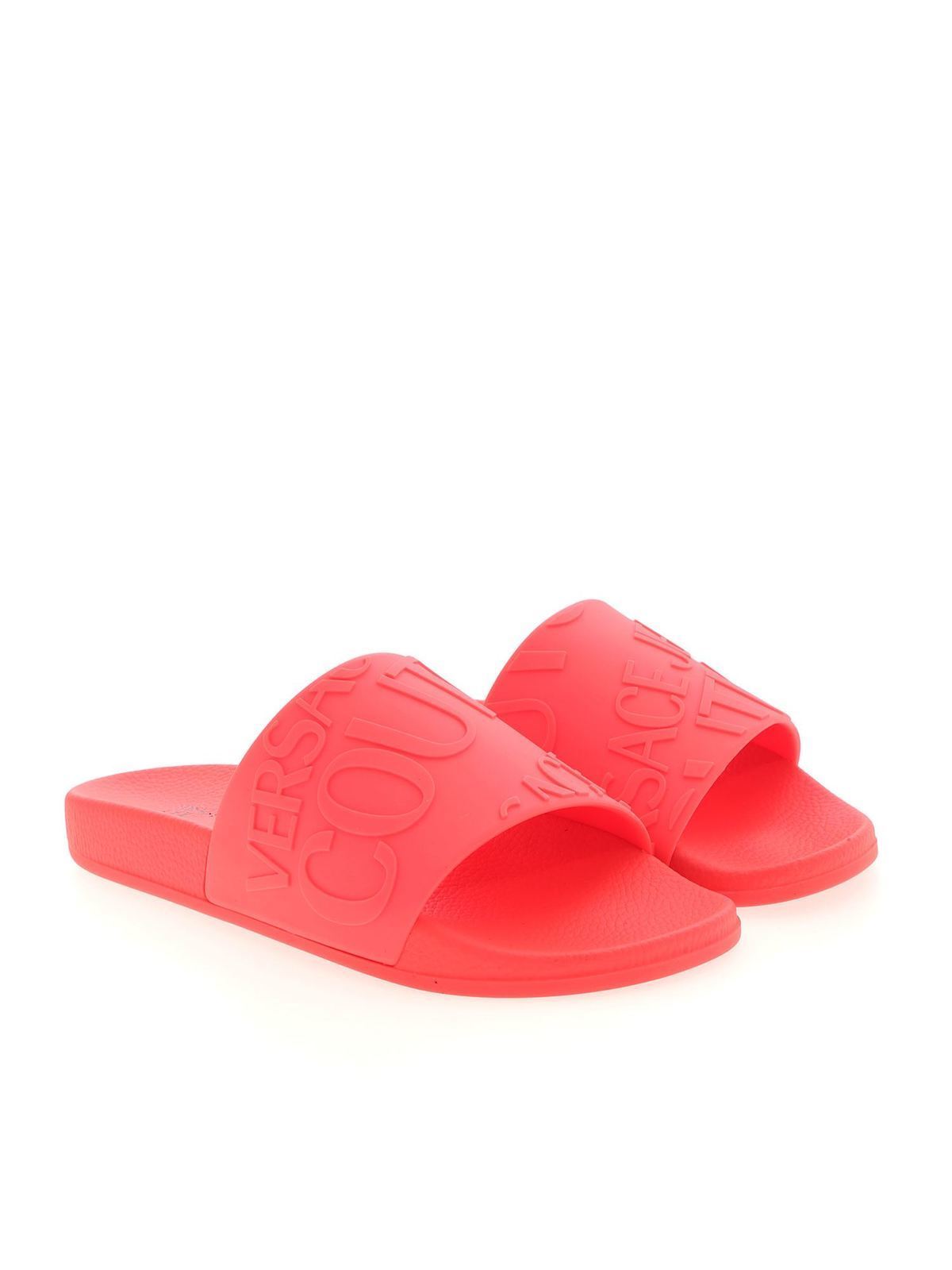Versace Jeans Couture - Logo slippers 