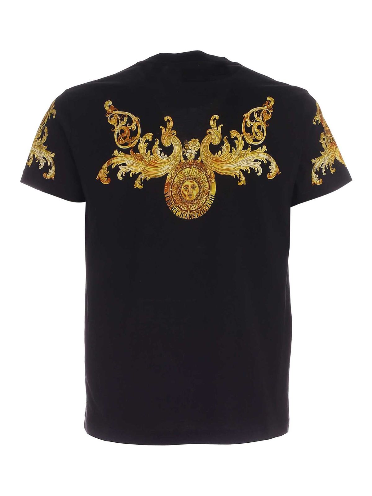 Versace Jeans Couture - Rococo pattern T-shirt - t-shirts ...