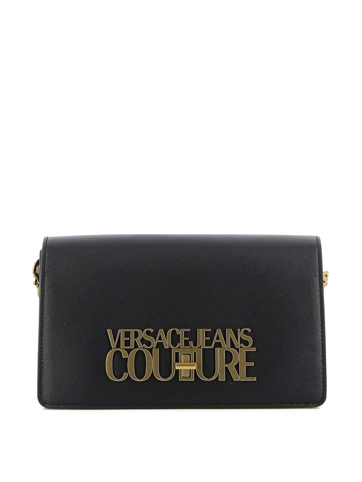 Versace Jeans Couture - Logo lettering shoulder bag - shoulder bags ...