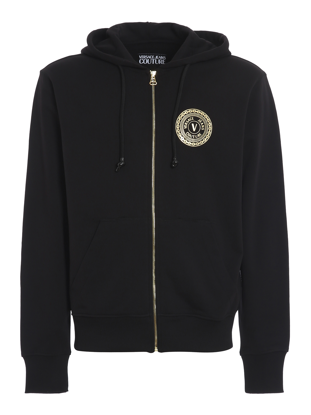Versace Jeans Couture - Cotton hoodie - Sweatshirts & Sweaters ...