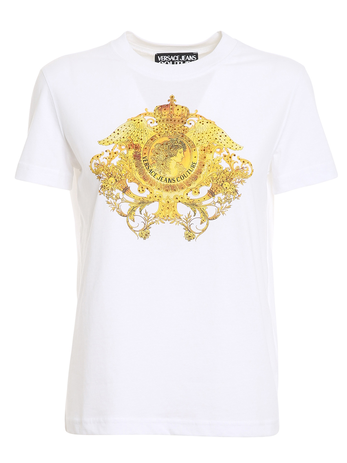 versace t shirt gold logo