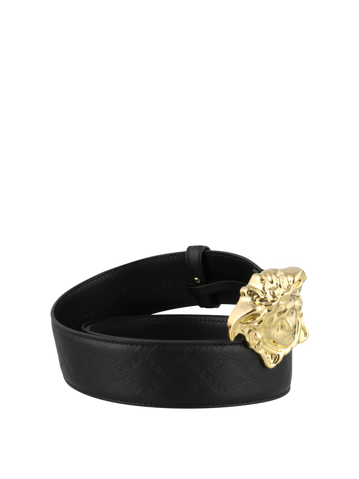 versace gold lion belt
