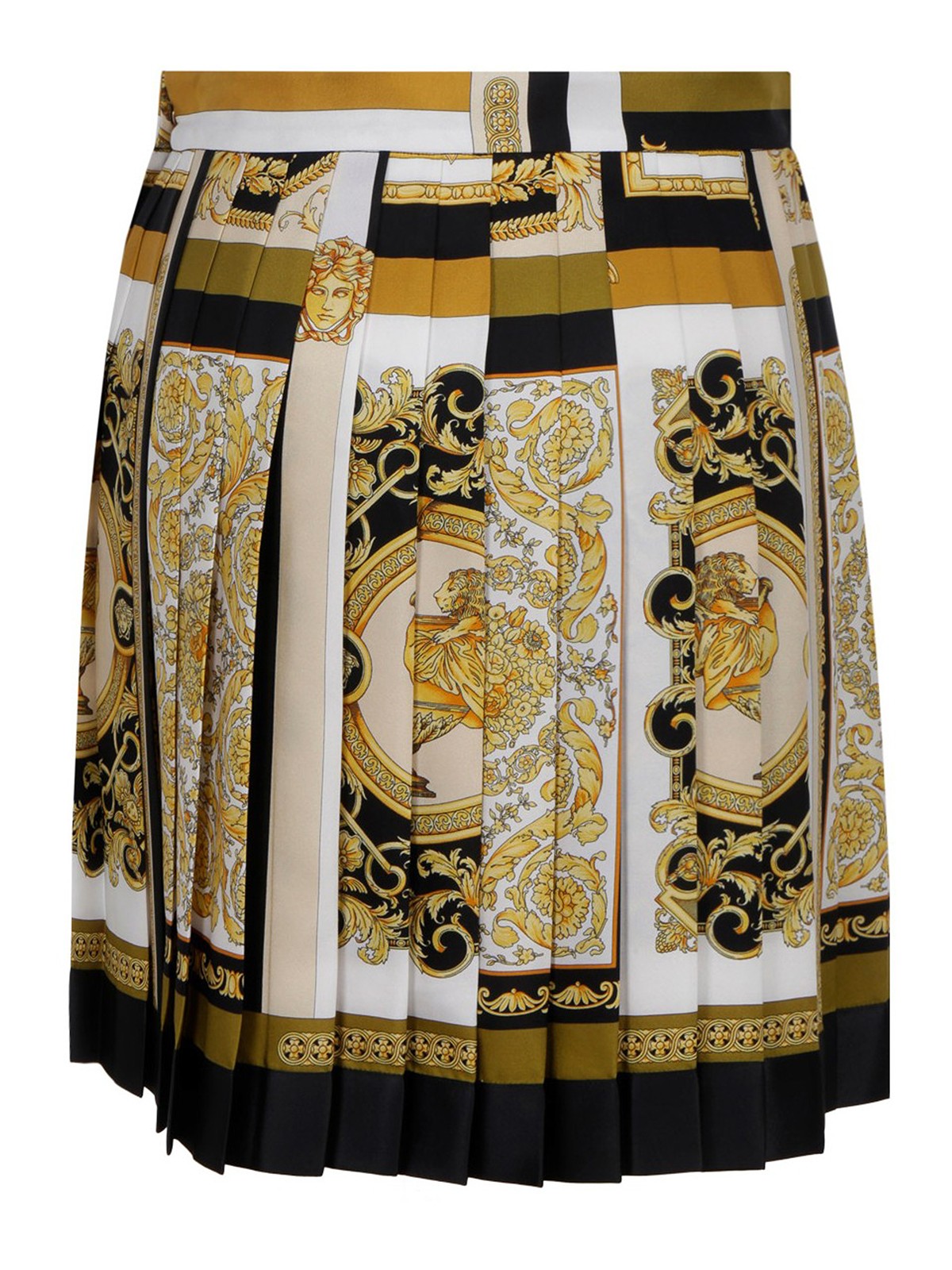 Mini skirts Versace - Silk pleated miniskirt - A794481F003855W060