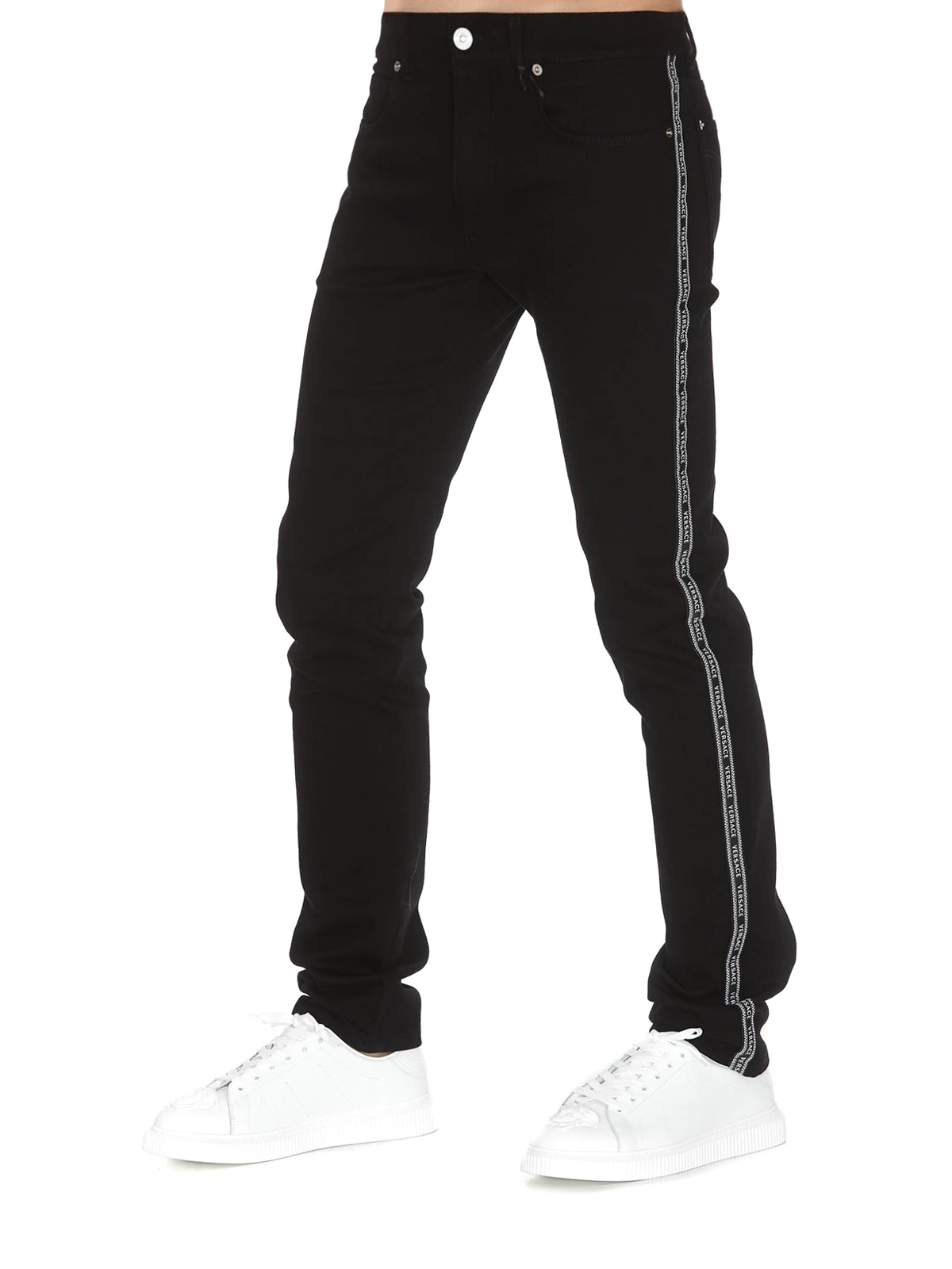versace straight leg jeans