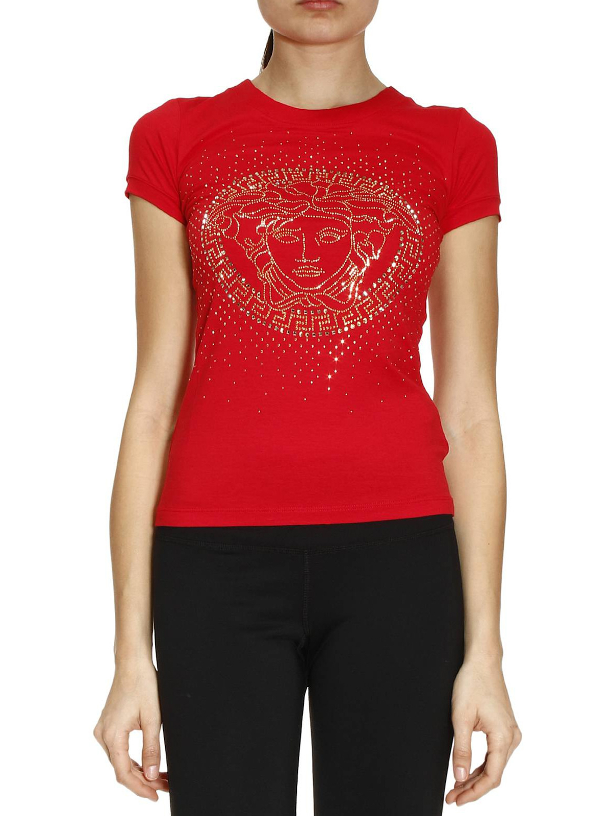 versace medusa logo t shirt