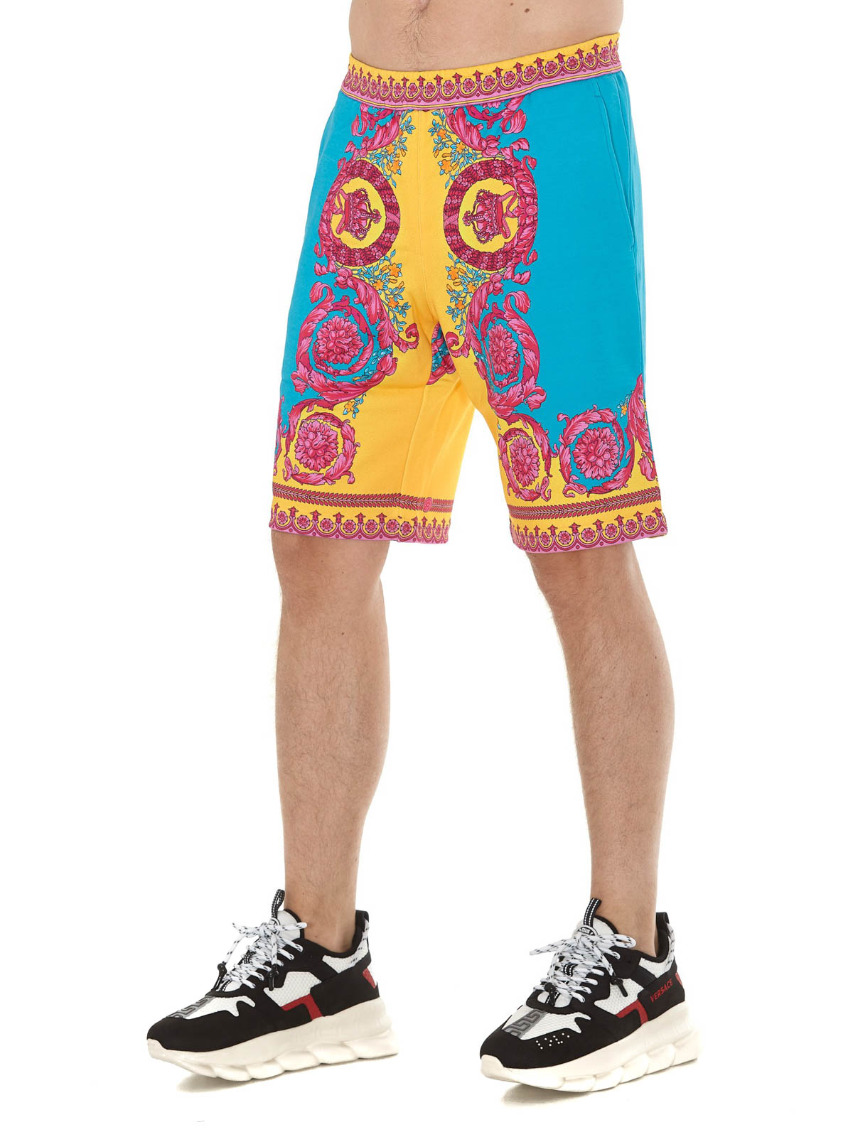 Trousers Shorts Versace - Neon baroque 