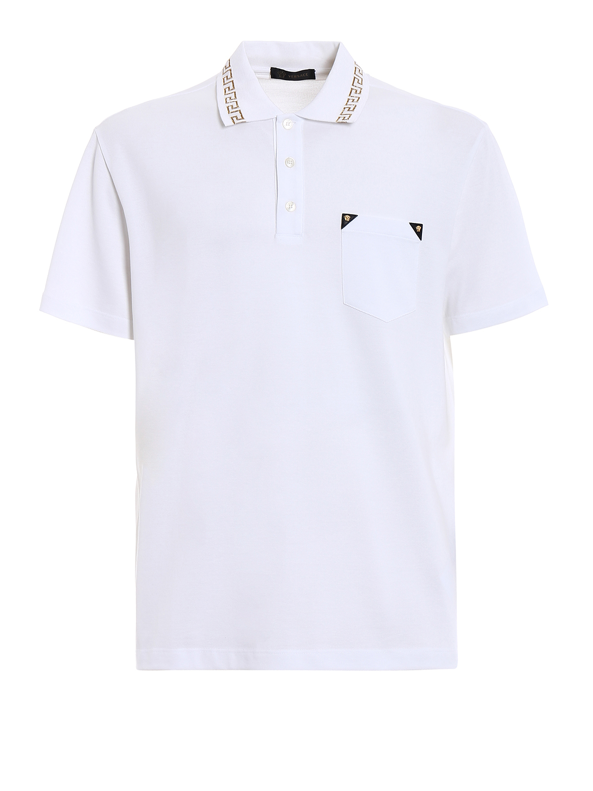 versace polo white