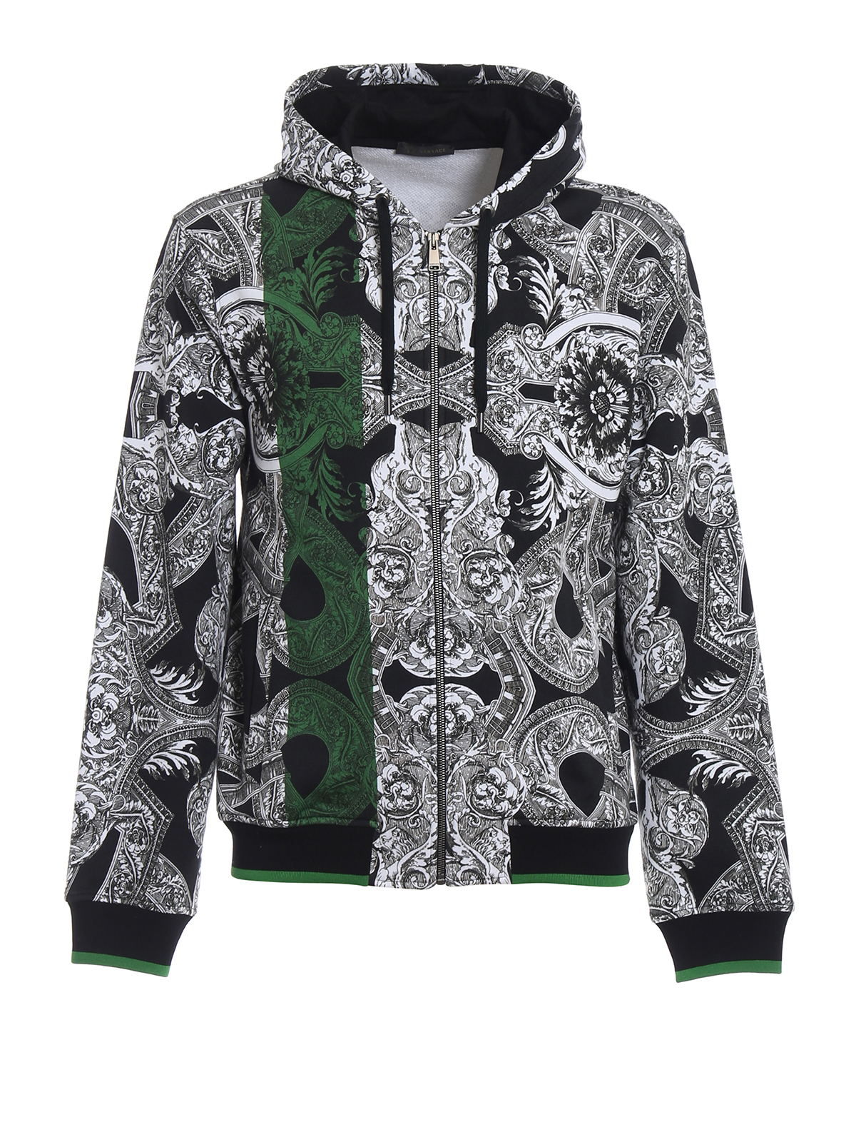 Versace Felpa con zip Barocco Istante Felpe e maglie Versace Felpa con zip Barocco Istante Felpe e maglie