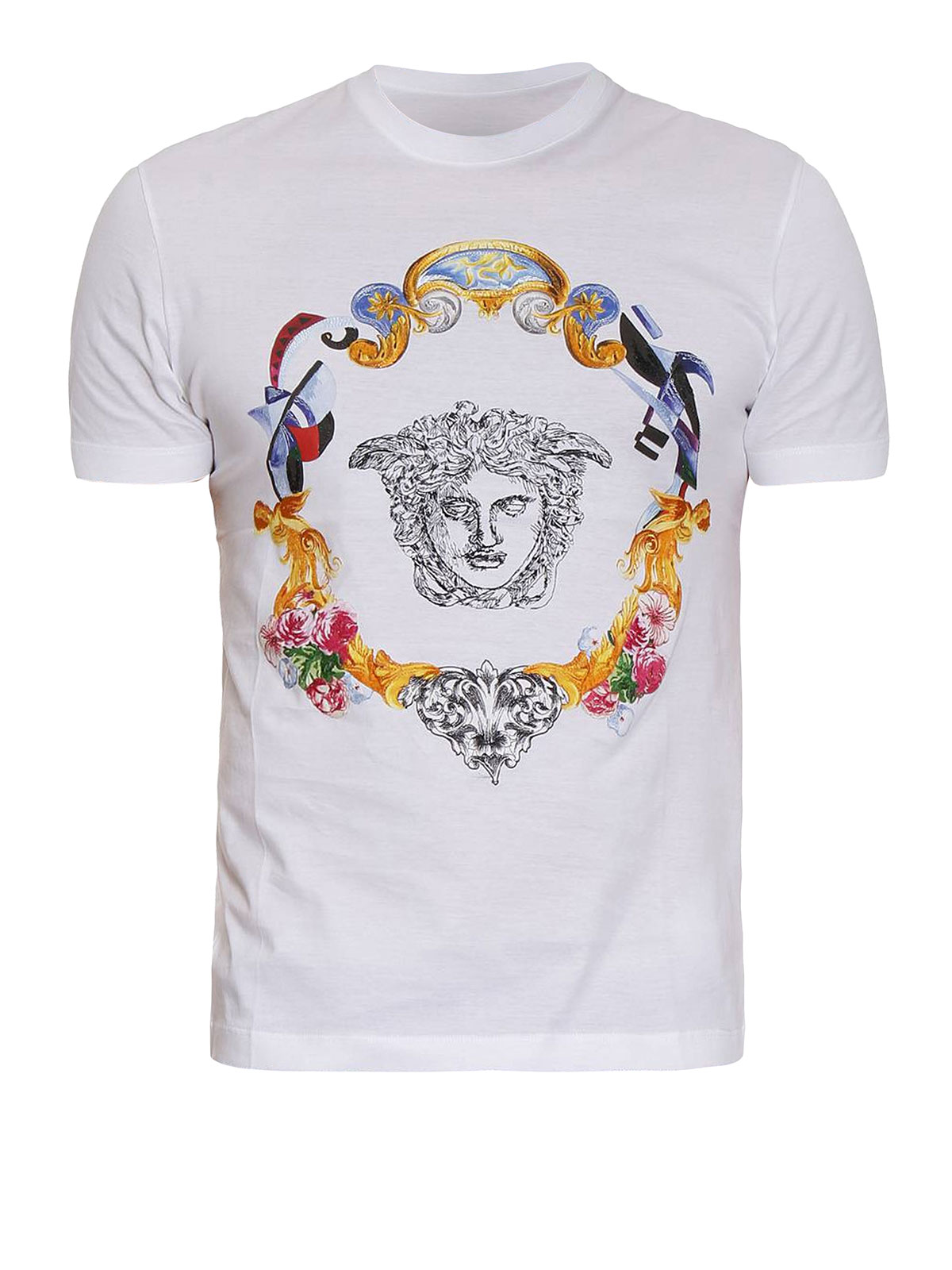 T-shirts Versace - Medusa print T-shirt - A76118A201952A001 | iKRIX.com