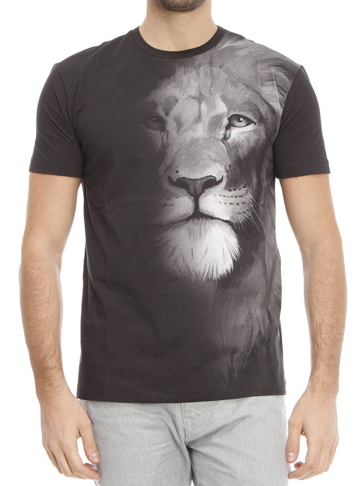 versace t shirt lion