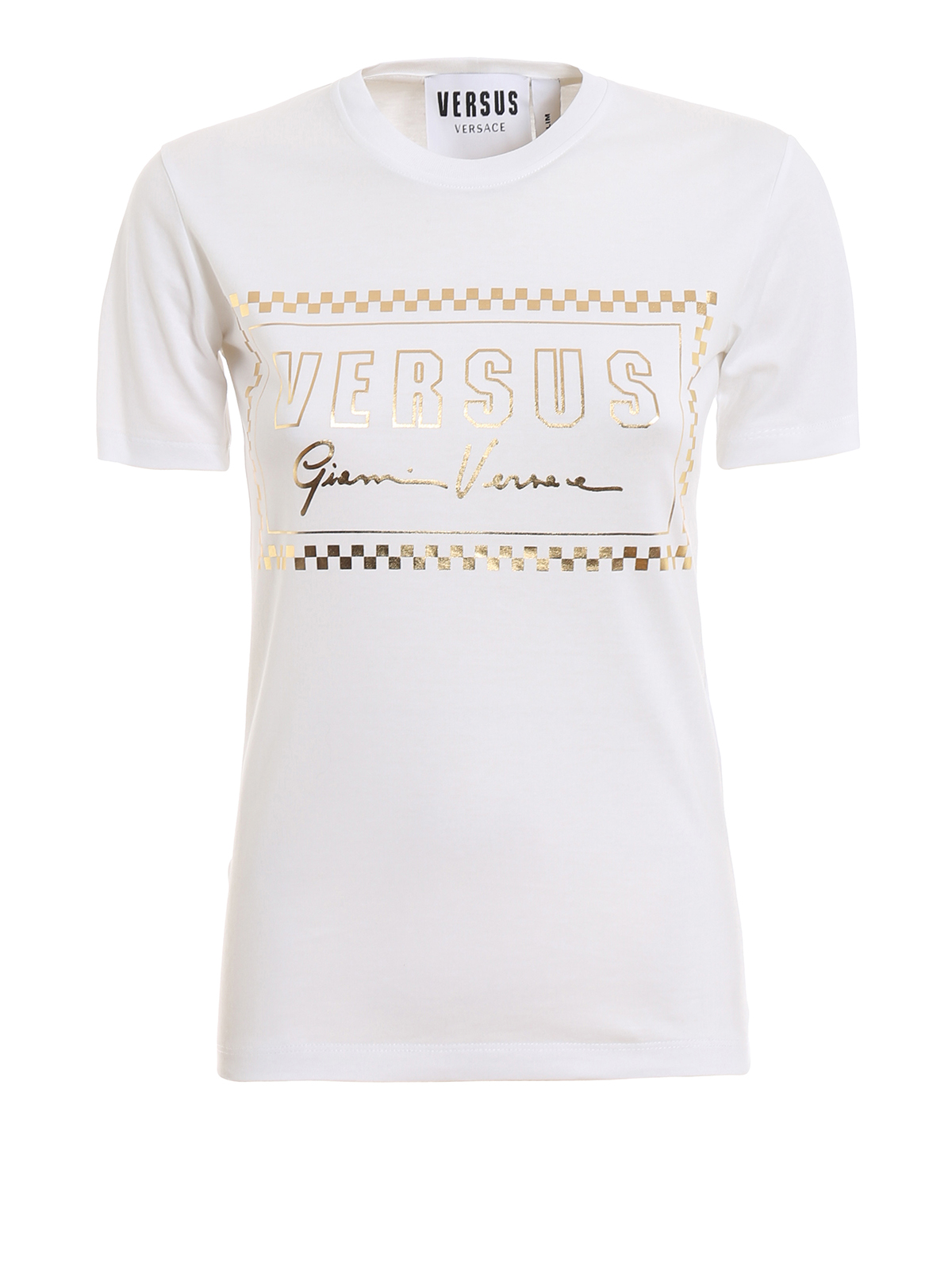 Transistor Honderd jaar handelaar T-shirts Versus Versace - Versus Gianni Versace 90s white Tee -  BD90682BJ10388B1001