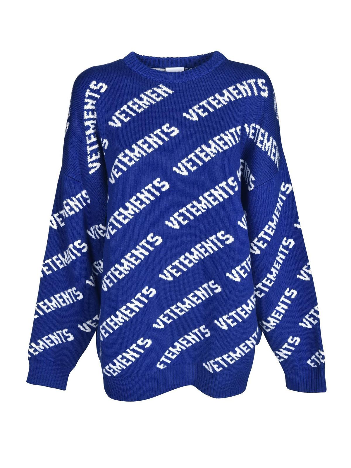 VETEMENTS LOGO SWEATER