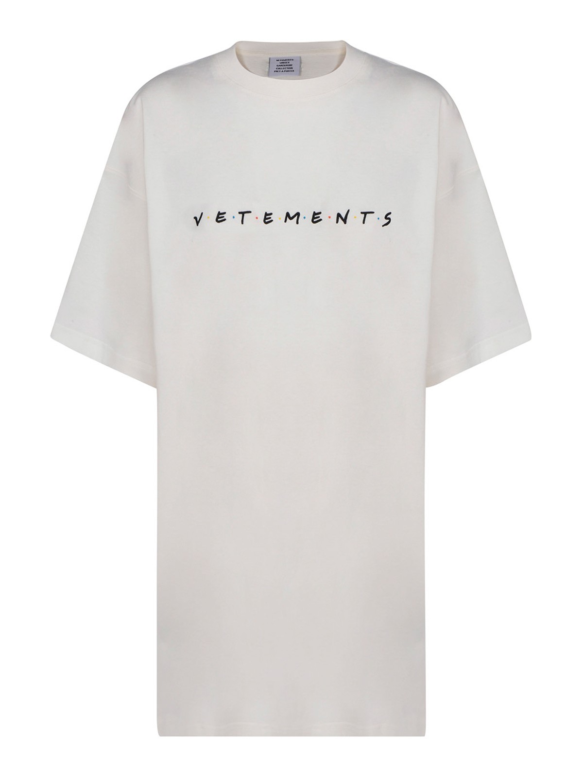 VETEMENTS T-shirts FRIEND STYLE LOGO T-SHIRT