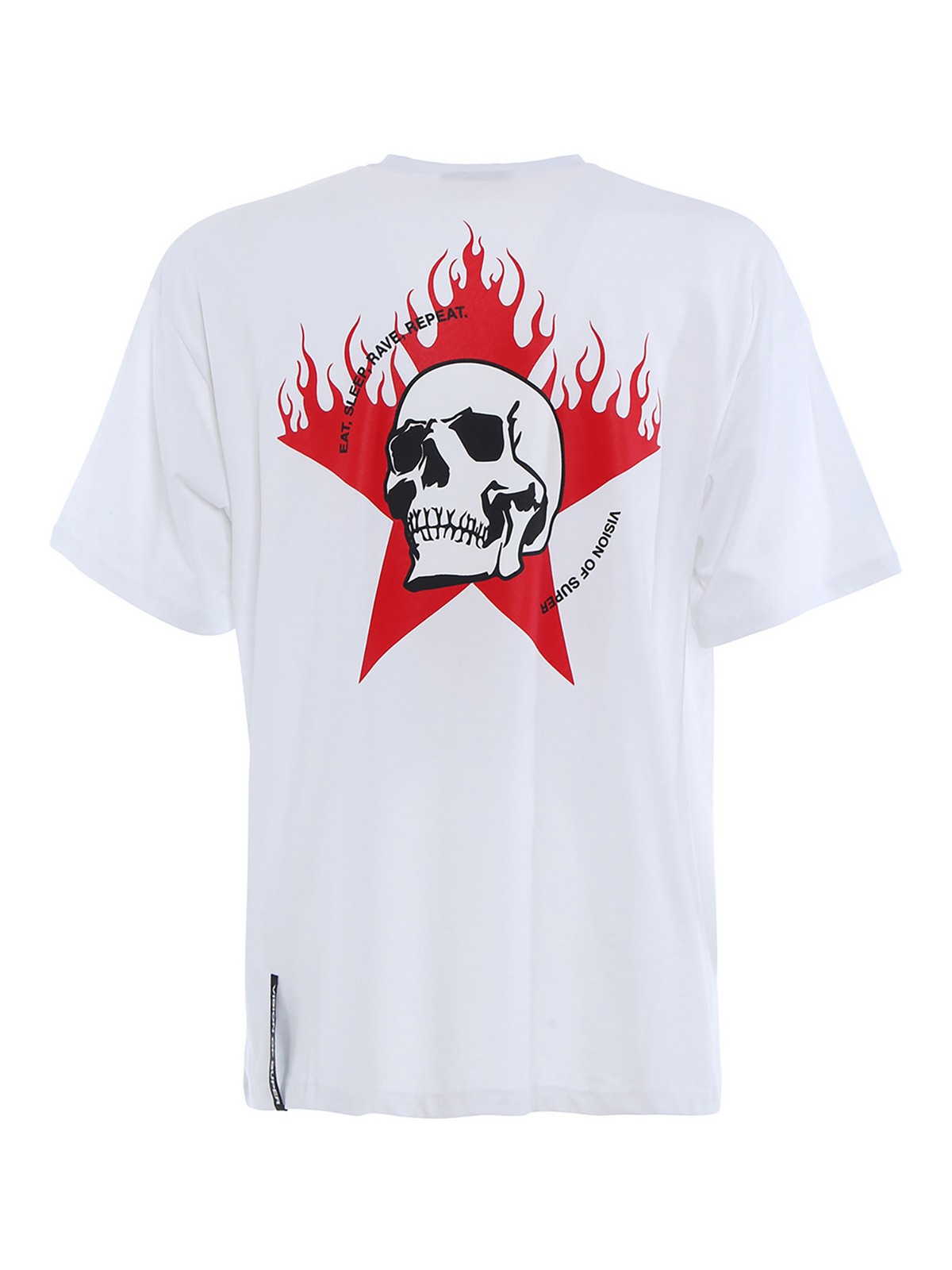 t shirt with skull logo
