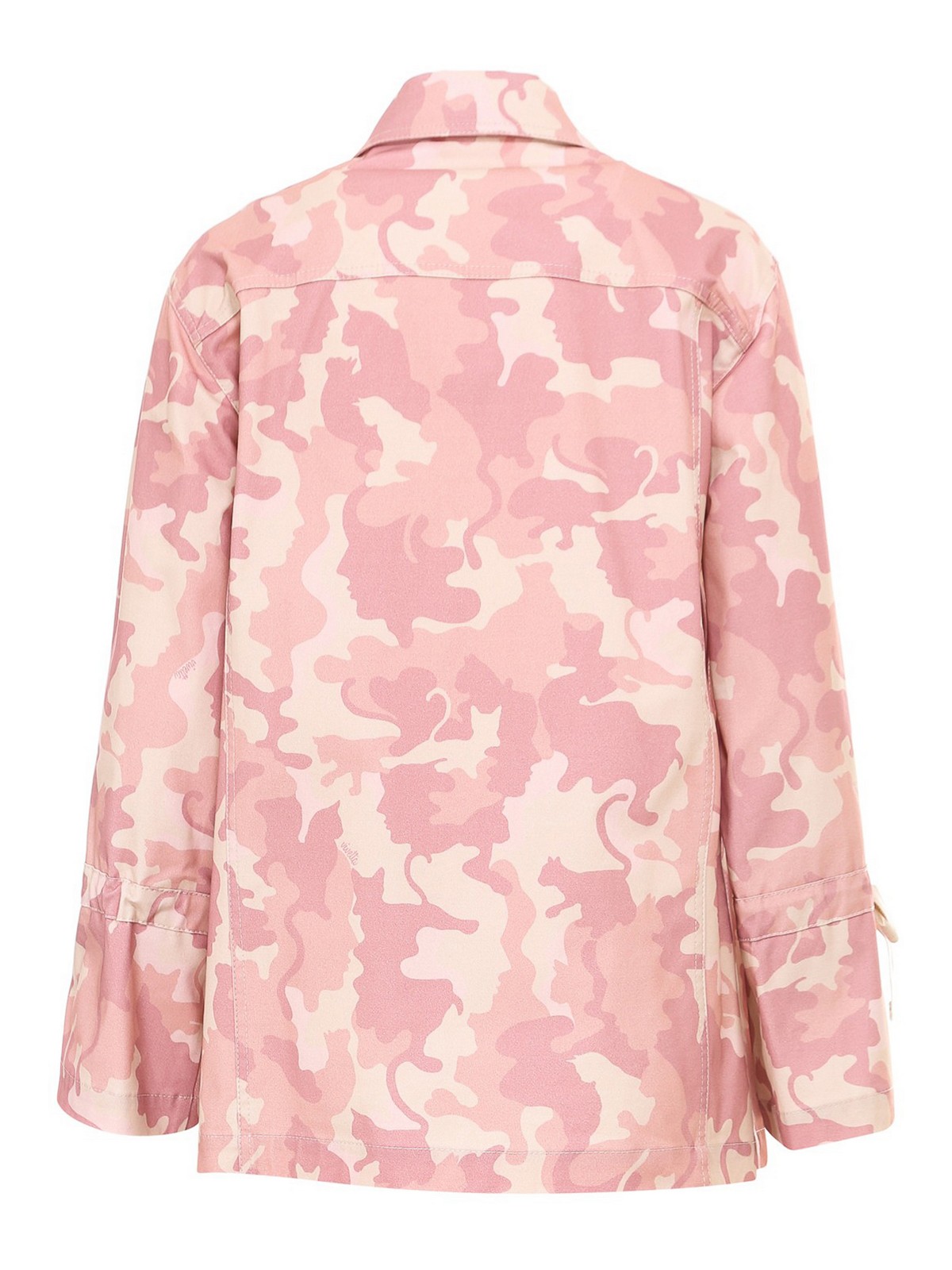 pink camouflage coat