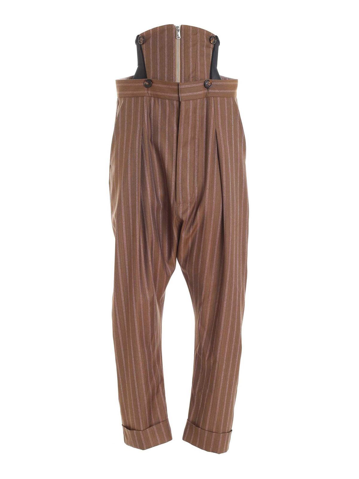 Vivienne Westwood Pants
 Casual trousers Vivienne Westwood Removable bustier pants in brown