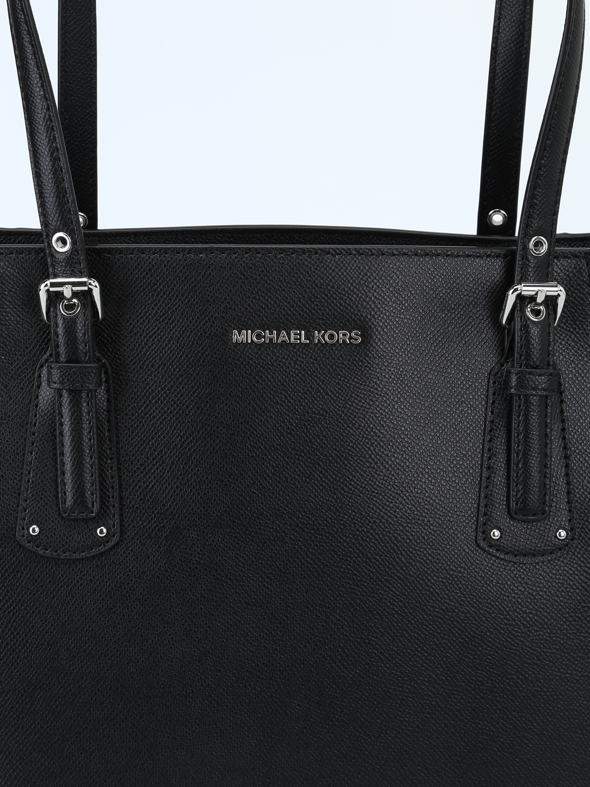 Totes bags Michael Kors - Voyager black leather tote - 30F8SV6T4L001