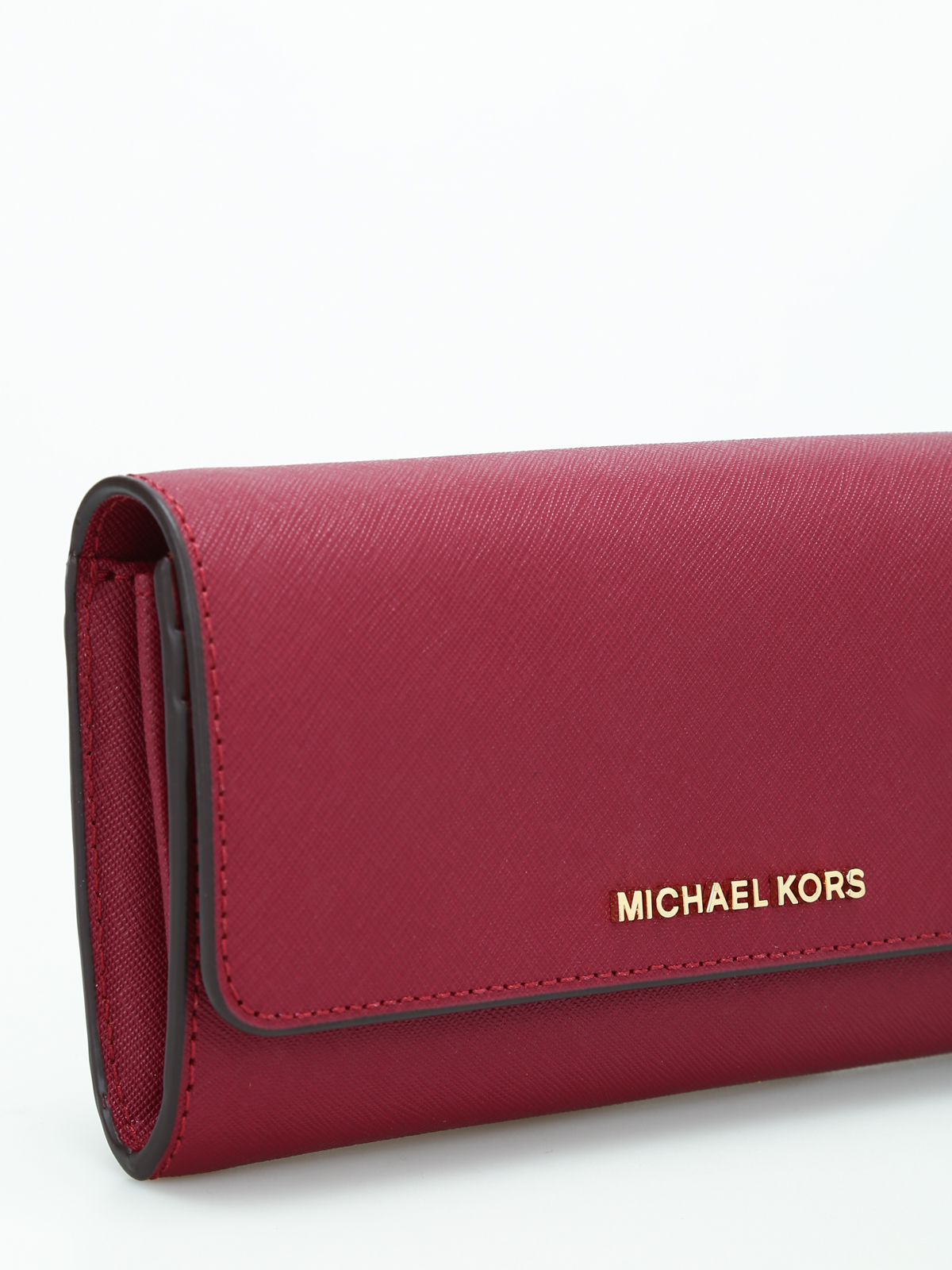 Michael Kors - Wallet on a chain saffiano clutch - clutches - 32F4GTVC9L666