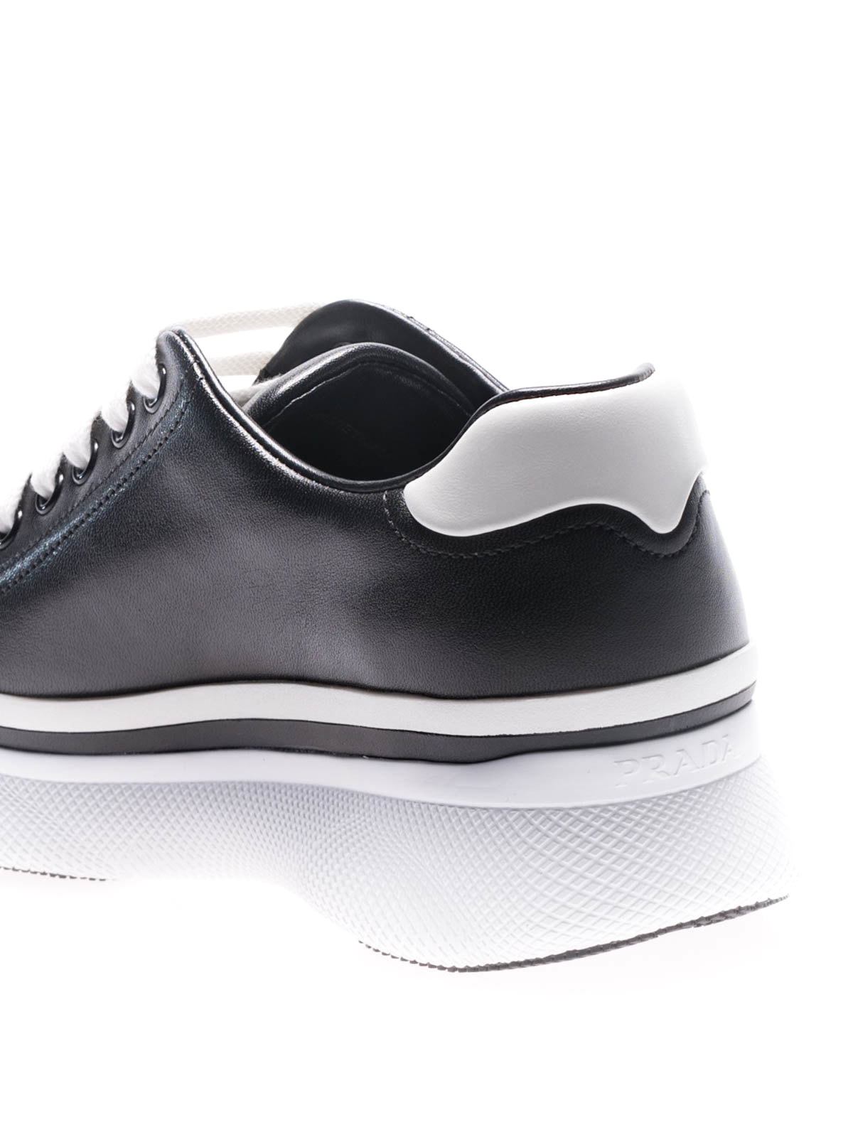 prada two tone sneakers