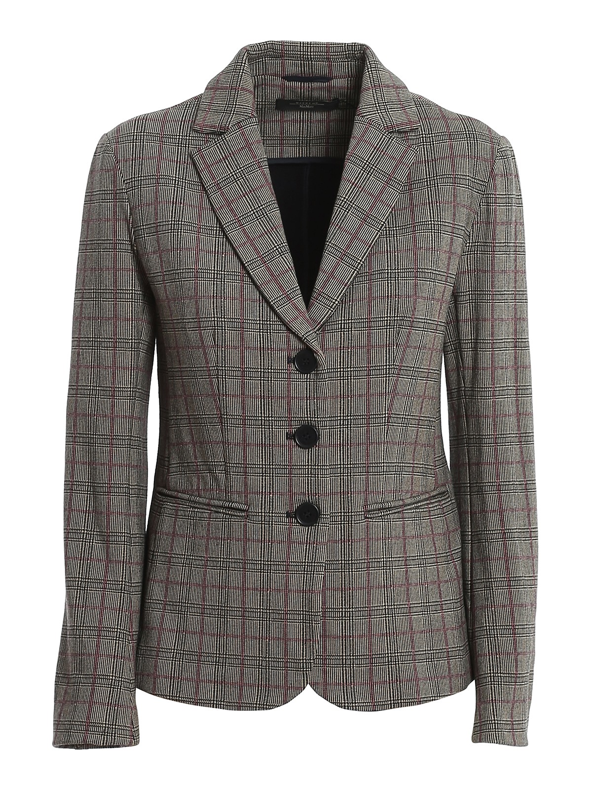 Blazers Weekend Max Mara - Caracas Prince of Wales cotton blazer ...