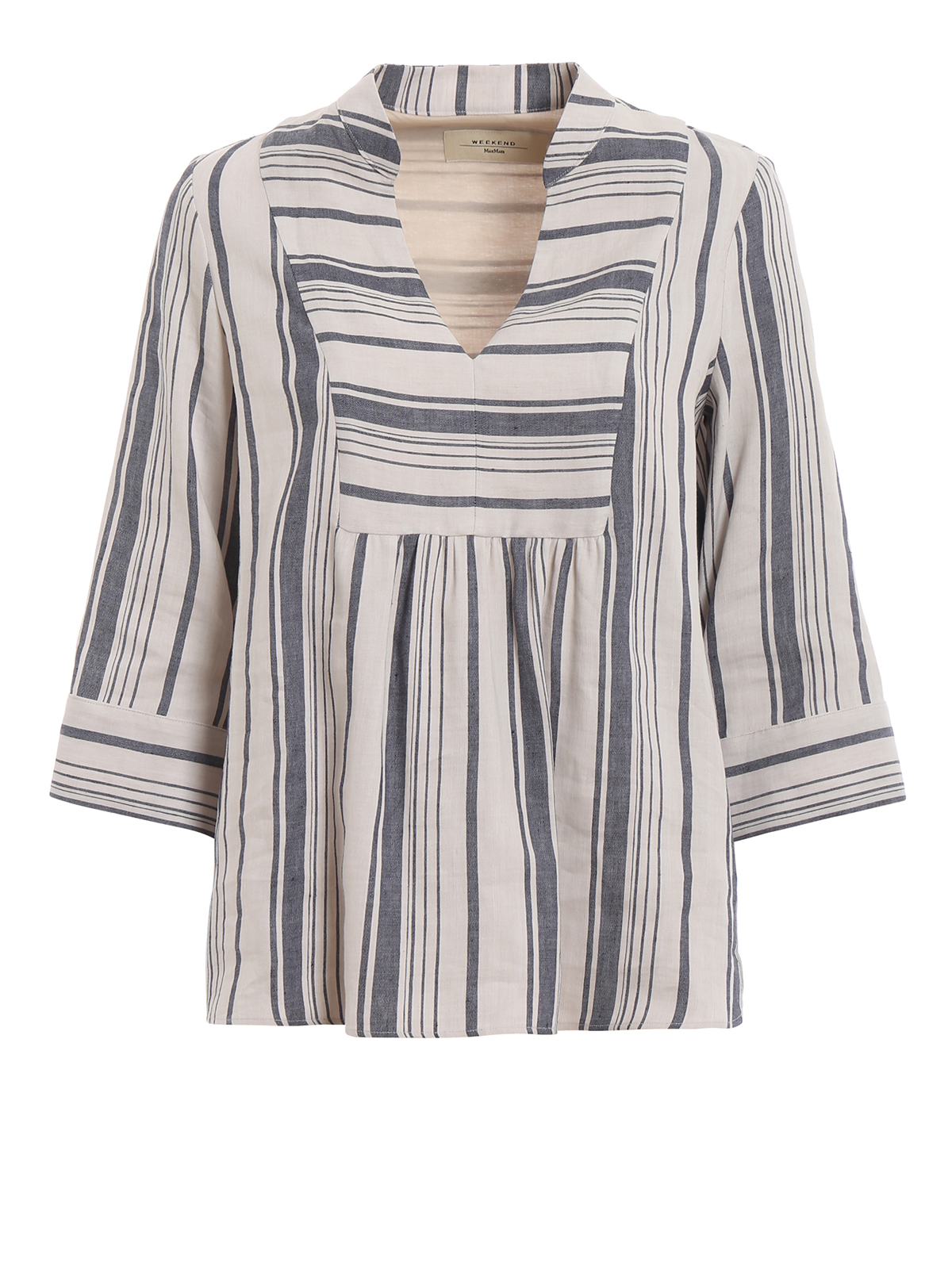 Blouses Weekend Max Mara - Tandem linen and cotton blouse - 51112191000002