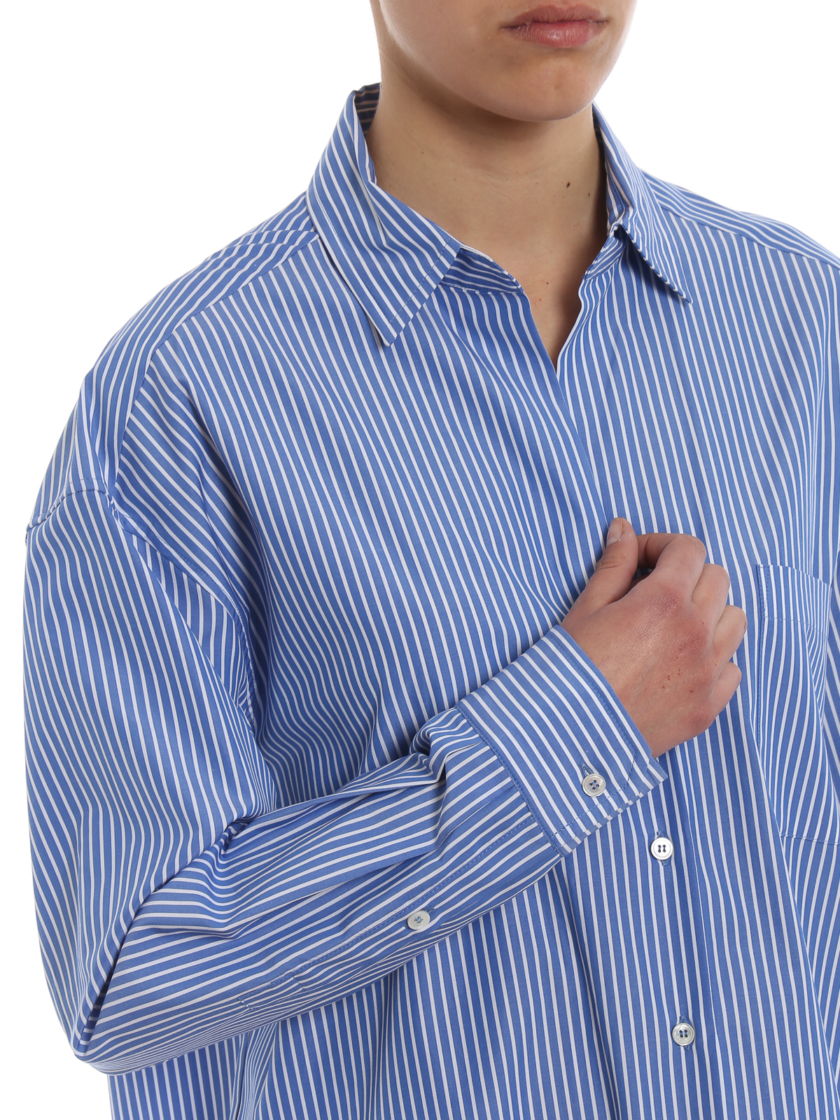 Shirts Weekend Max Mara - Locusta striped cotton shirt 