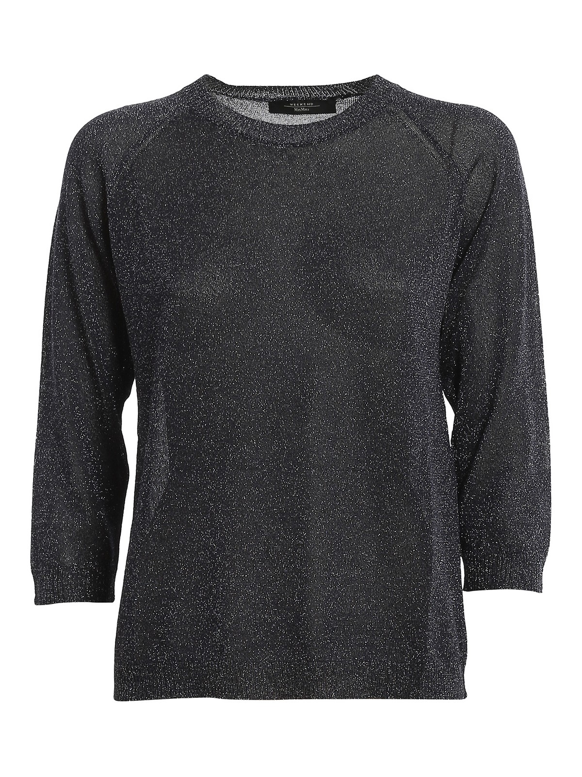 Click to view more detailed imagery on our partner's website Weekend Max Mara Milva Lurex Sweater In Blue