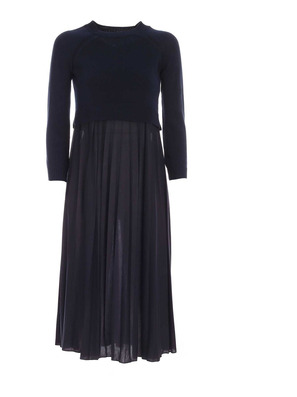 Maxi dresses Weekend Max Mara - Aidone dress in blue - 53210317000003