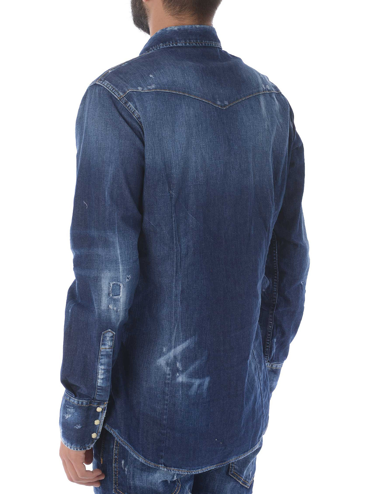 denim stretch shirt