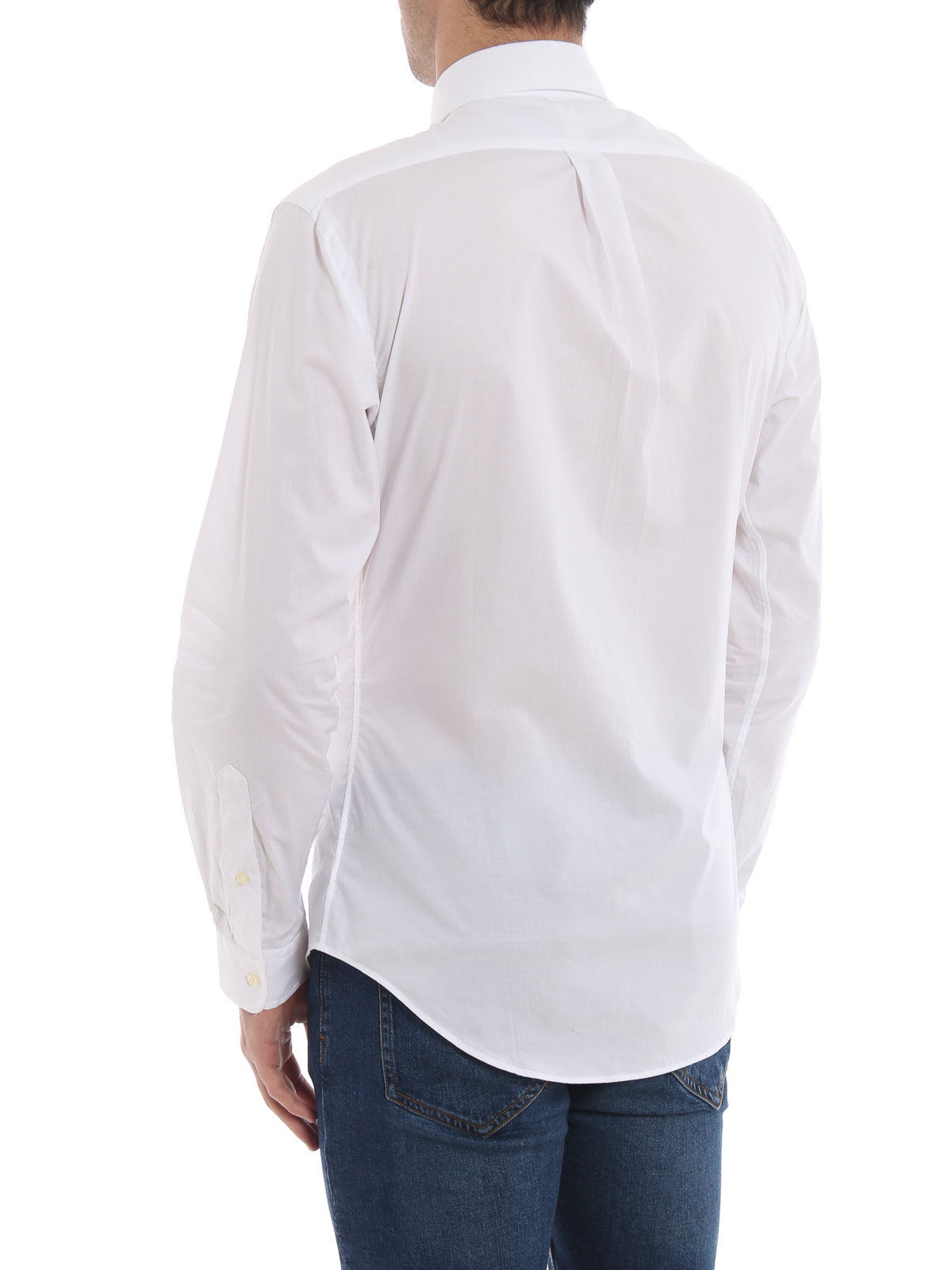 Shirts Polo Ralph Lauren - White cotton b/d shirt - 710705269002