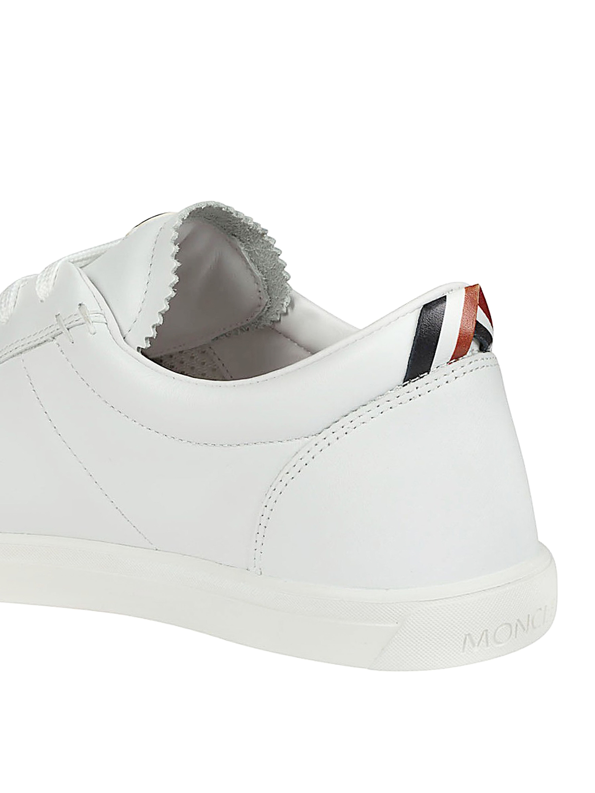 moncler white trainers