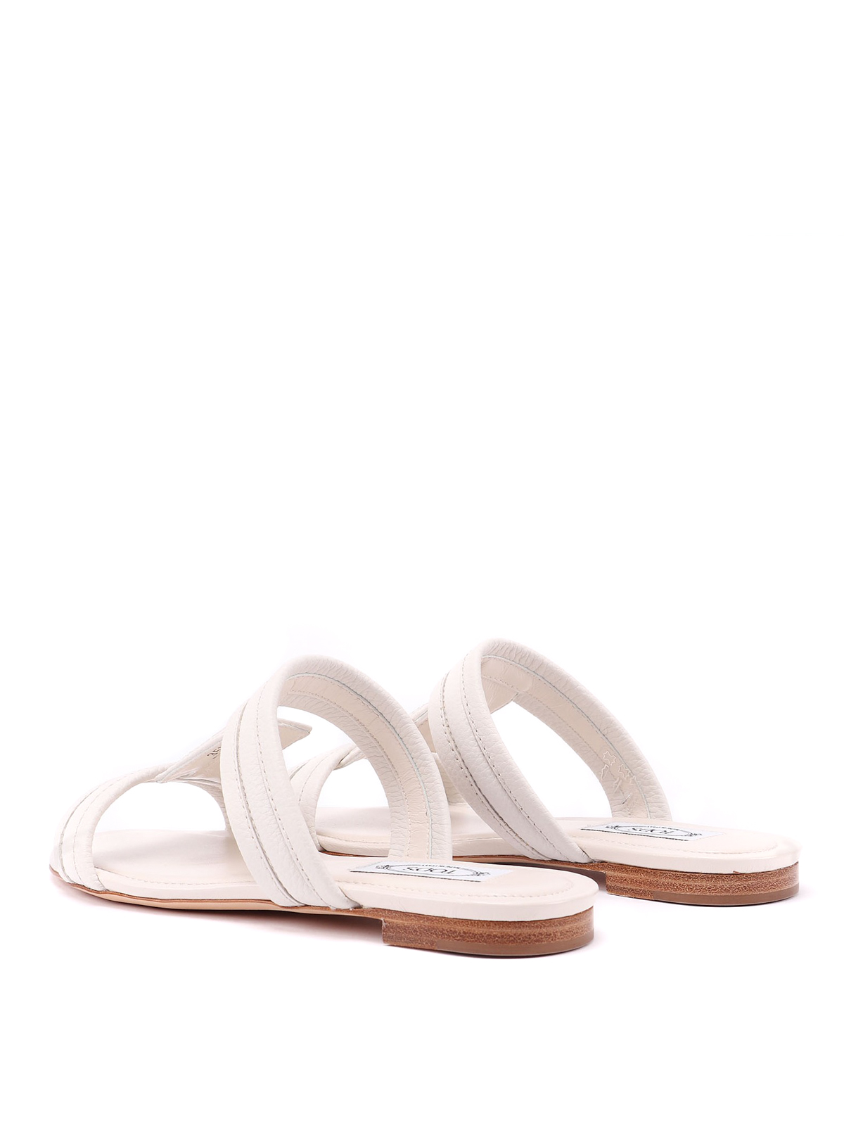 Tod'S - White suede leather sandals 