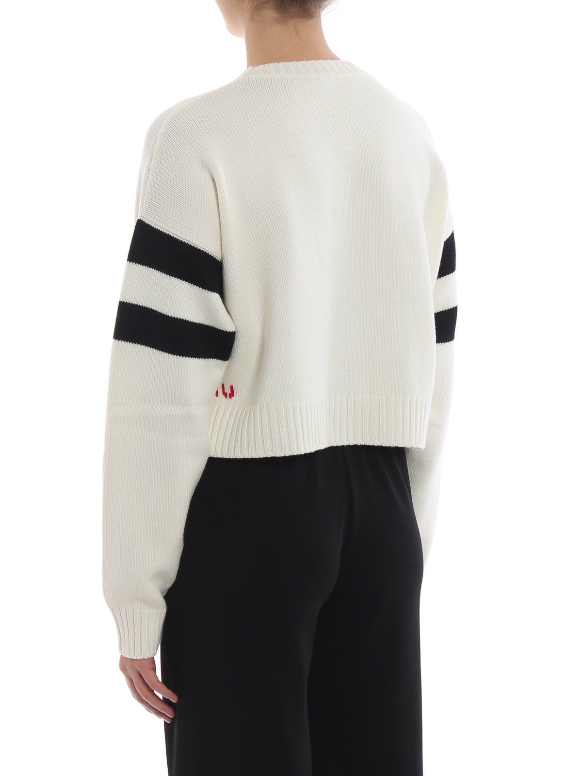 miu miu cropped sweater