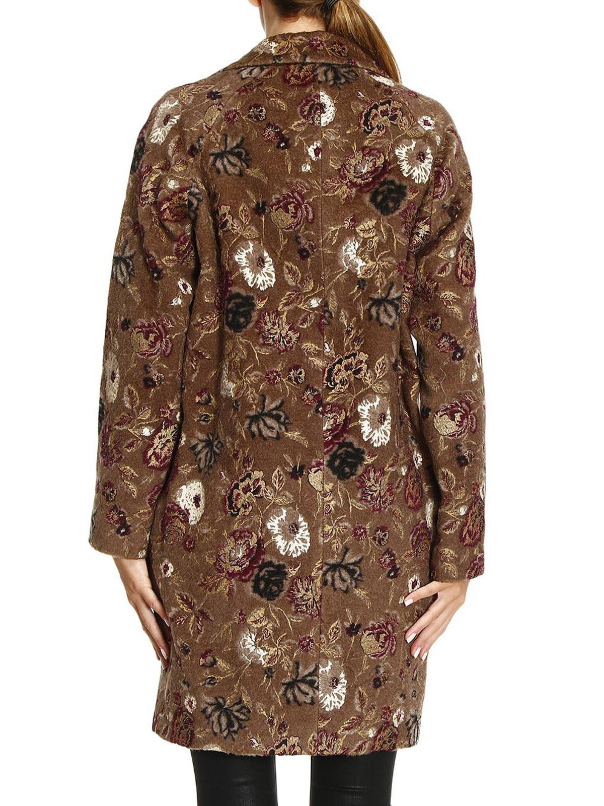 floral overcoat