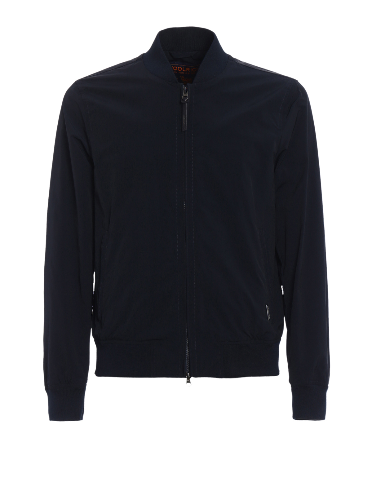 Bombers Woolrich - Shore blue bomber jacket - WOCPS2640SM20324 | iKRIX.com