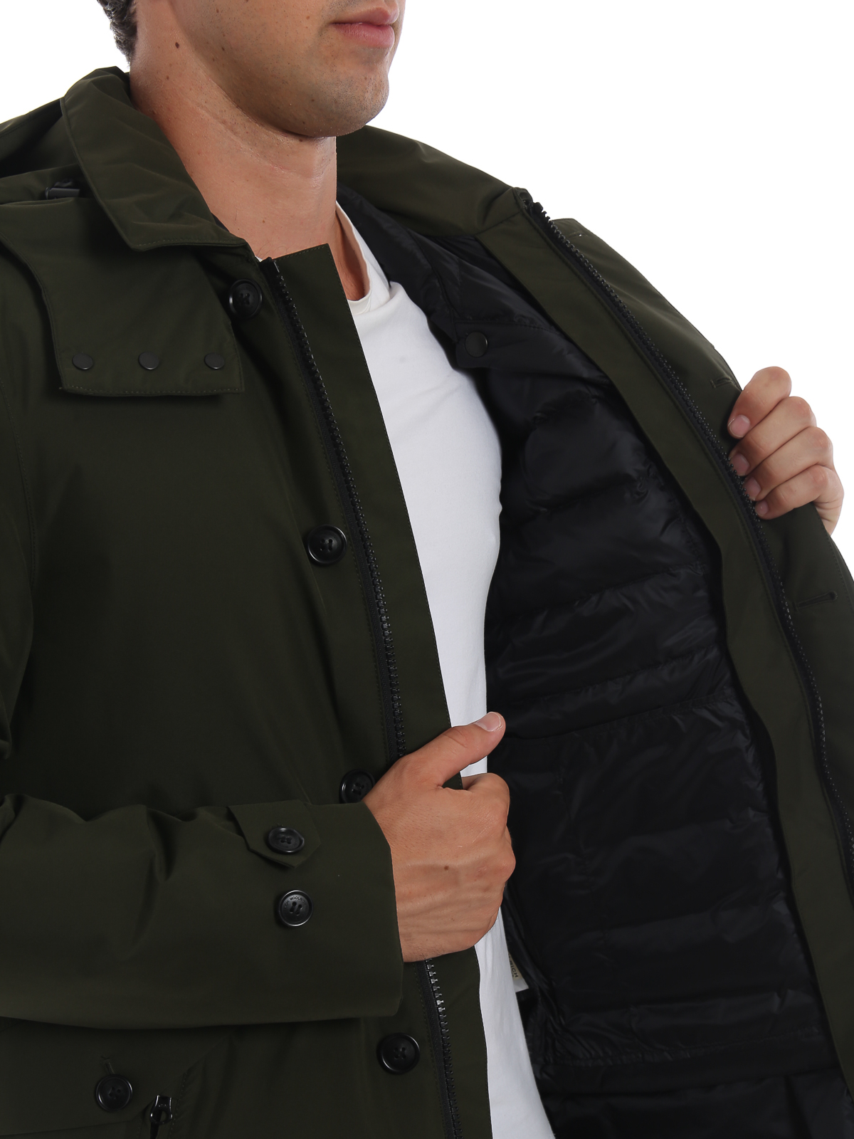 Dark green Goretex Paddock coat 