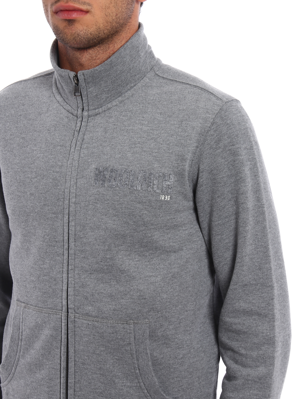 woolrich zip sweater