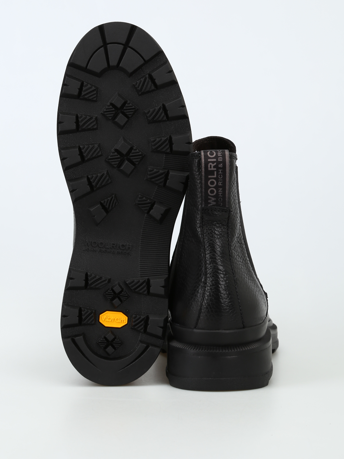 vibram womens leather boots